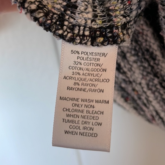 Ann Taylor LOFT Tweed Shift Dress - S Petite - Two Front Pockets - Picture 4 of 4